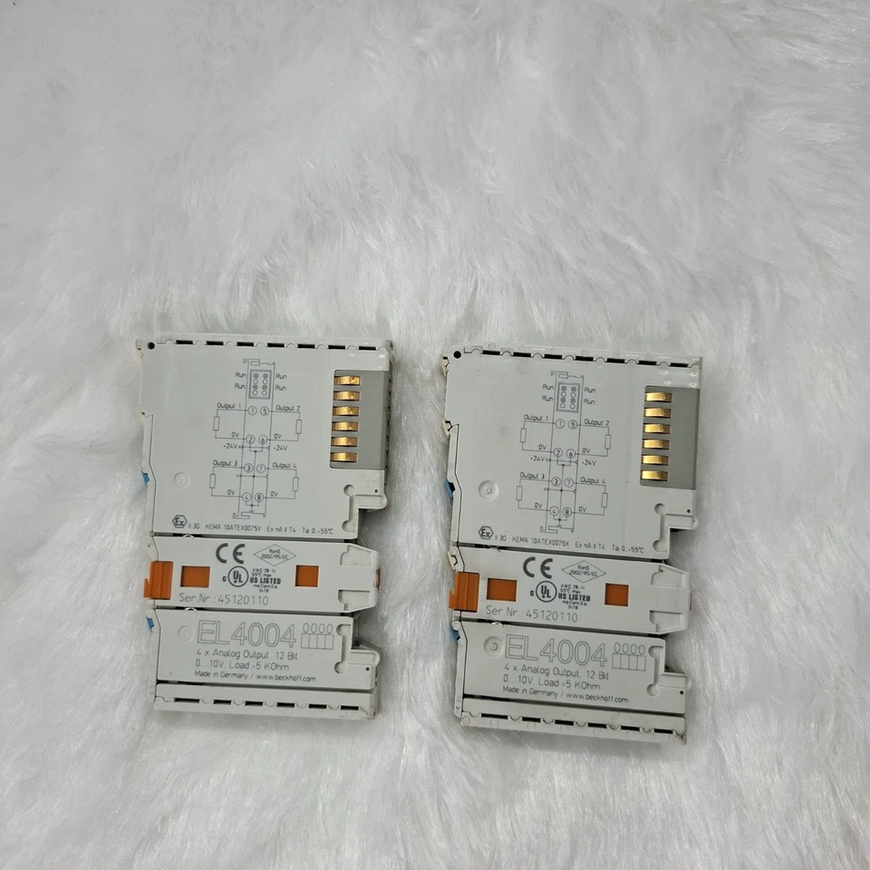 Beckhoff EL4004 EtherCAT, 4-Channel Analog Output Module EL4004